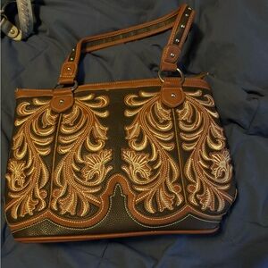 Leather purse